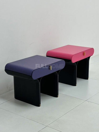 The Waterfall Bench Nightstand