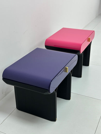 The Waterfall Bench Nightstand