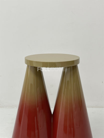 The Gradient Cone Round Side Table