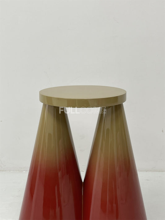 The Gradient Cone Round Side Table