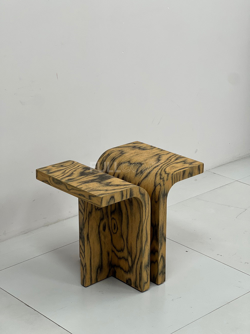 The Zebra Stripe Arch Side Table