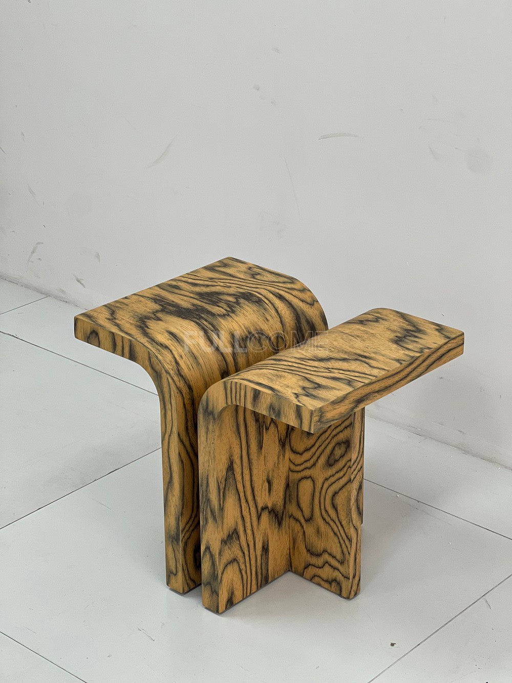 The Zebra Stripe Arch Side Table