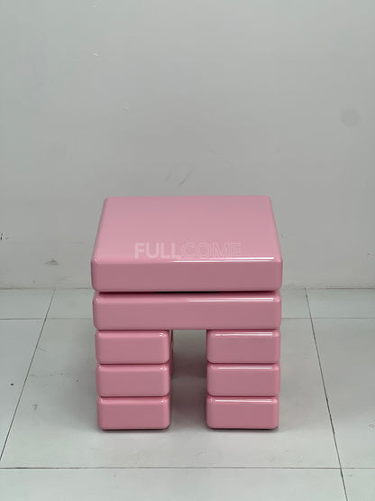 The Blush Block Stack Nightstand