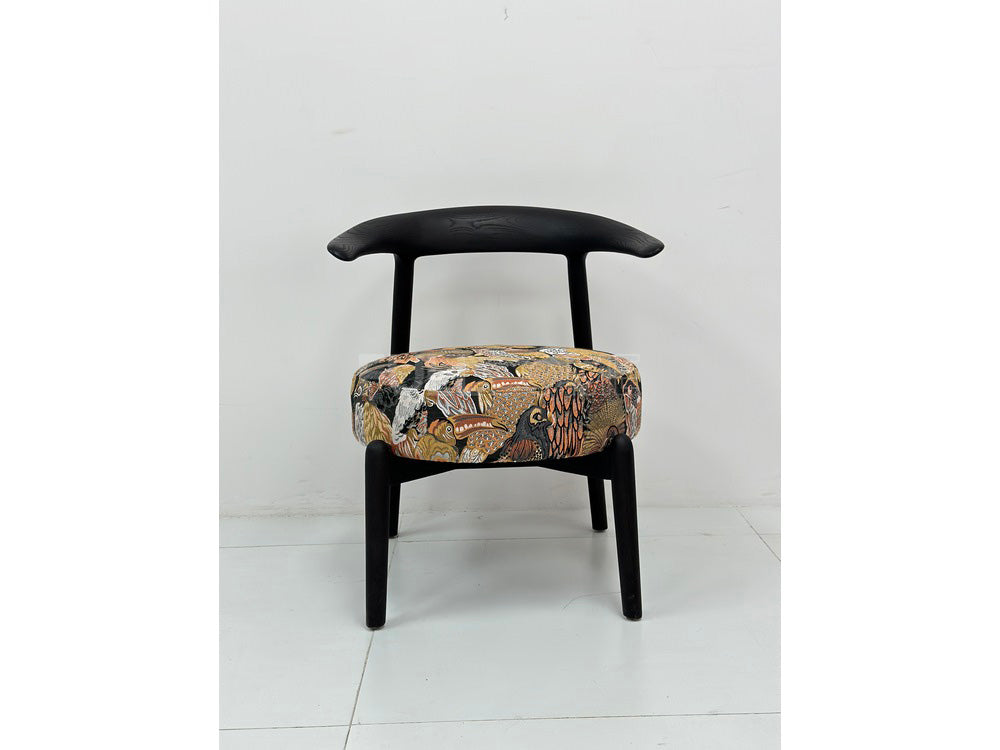 The Horn-Back Print Dining Chair