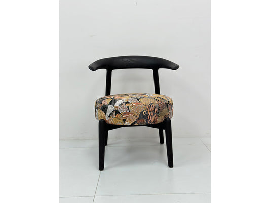 The Horn-Back Print Dining Chair