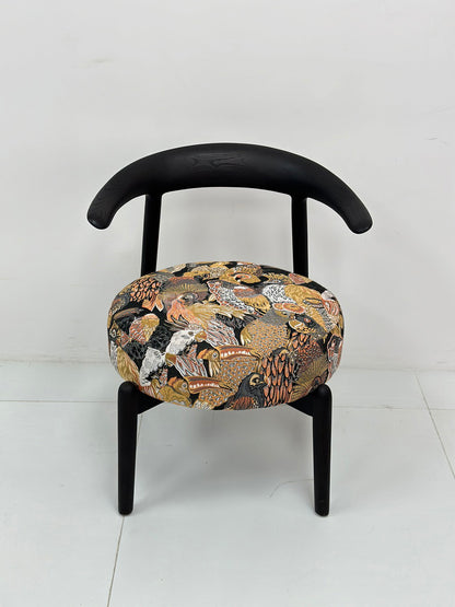 The Horn-Back Print Dining Chair