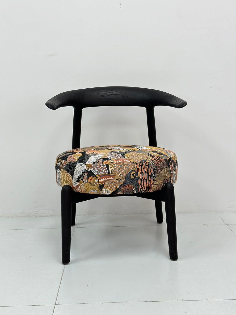 The Horn-Back Print Dining Chair