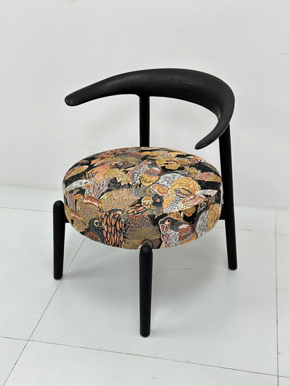 The Horn-Back Print Dining Chair