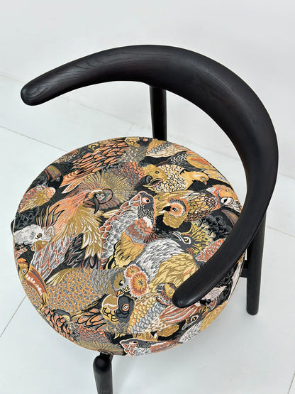 The Horn-Back Print Dining Chair