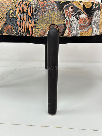 The Horn-Back Print Dining Chair