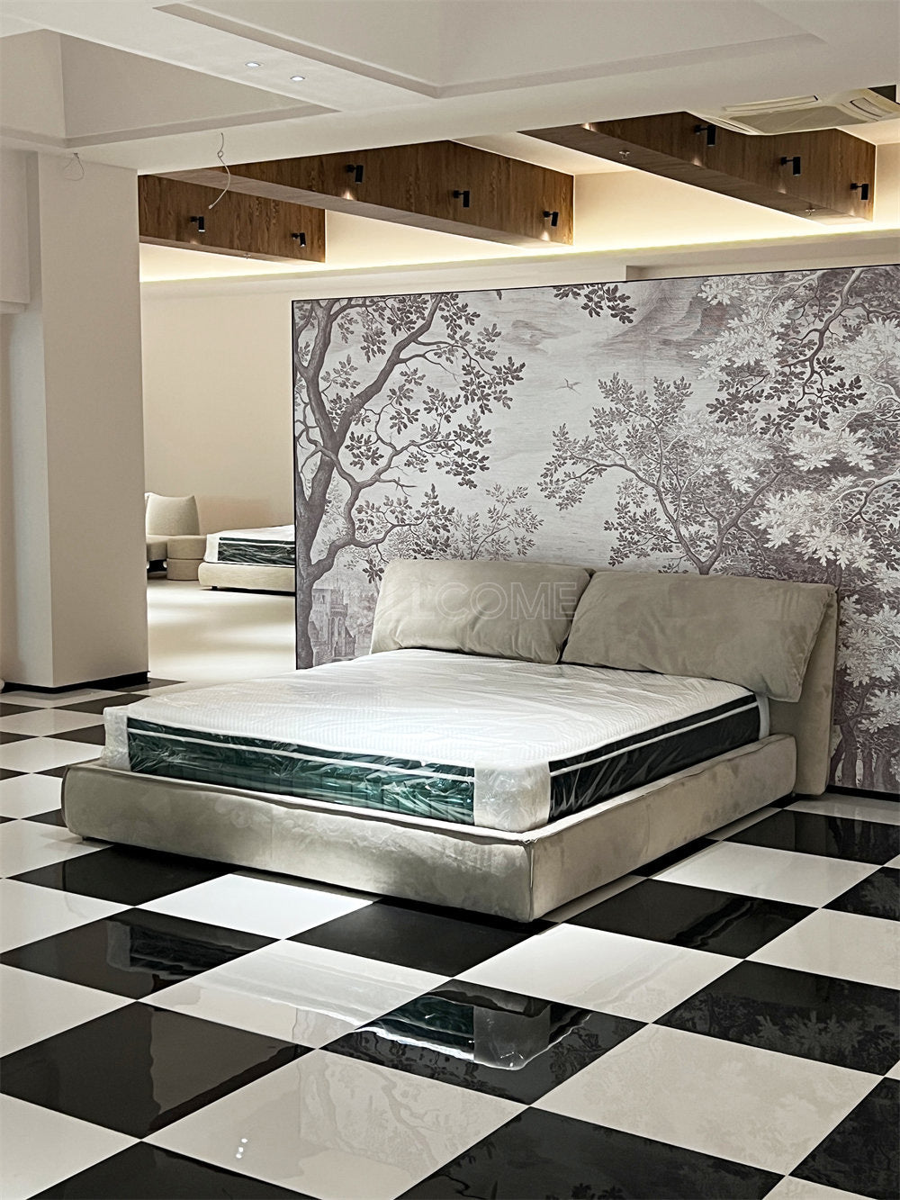 The Cushion Back Bed
