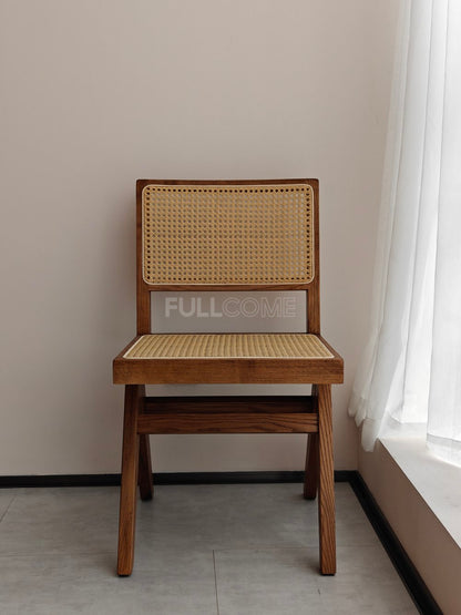 The Trestle Cane Side Chair