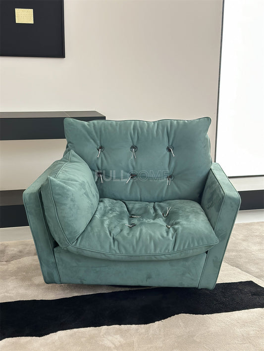 The Loop Button Lounge Chair
