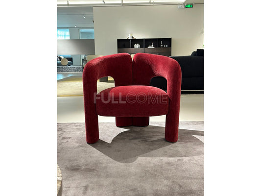 The Crimson Cut-Out Armchair