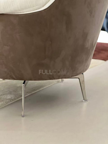 The Piped Outline Wing Chair