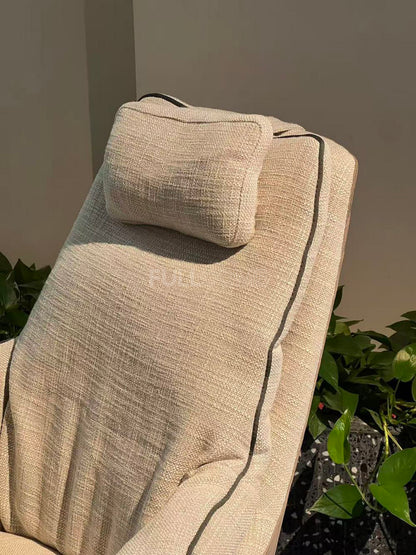 The Piped Outline Wing Chair