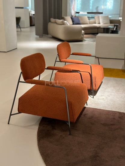 The Ember Boucle Dining Armchair