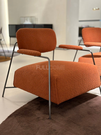 The Ember Boucle Dining Armchair