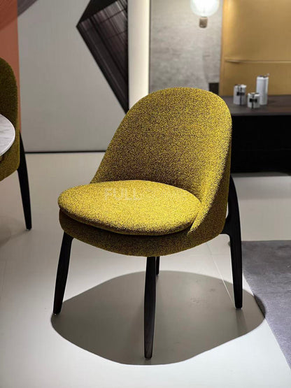 The Chartreuse Boucle Dining Chair