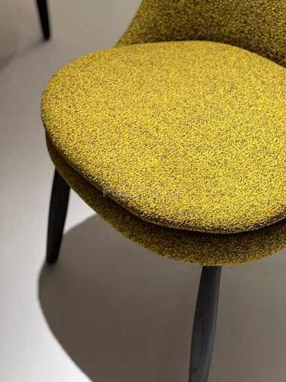 The Chartreuse Boucle Dining Chair