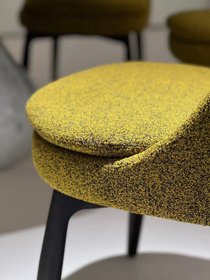 The Chartreuse Boucle Dining Chair