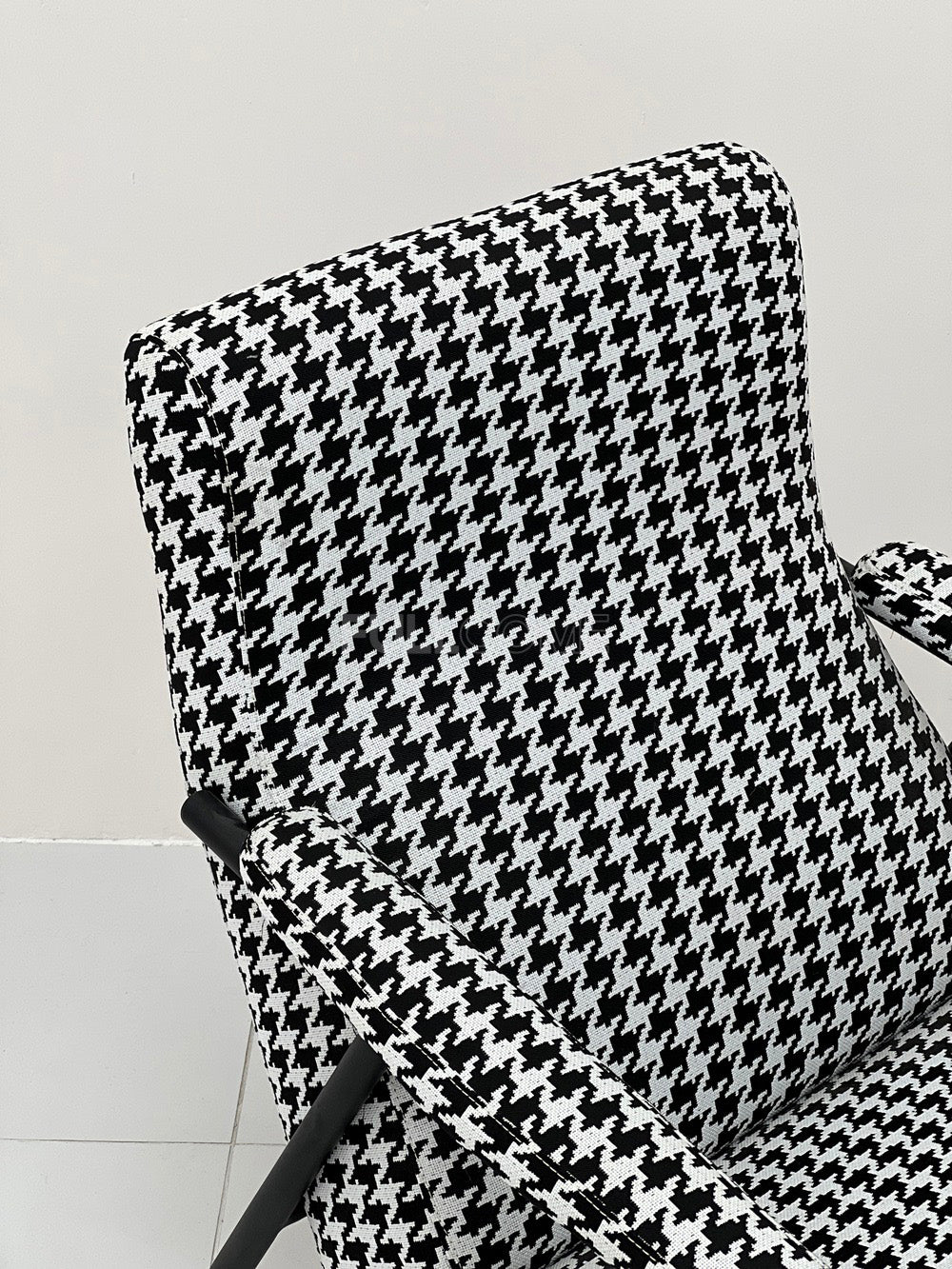 The Houndstooth Armchair