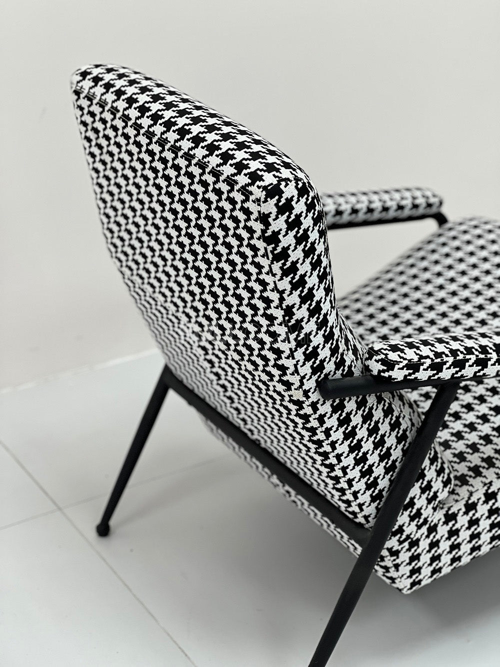The Houndstooth Armchair