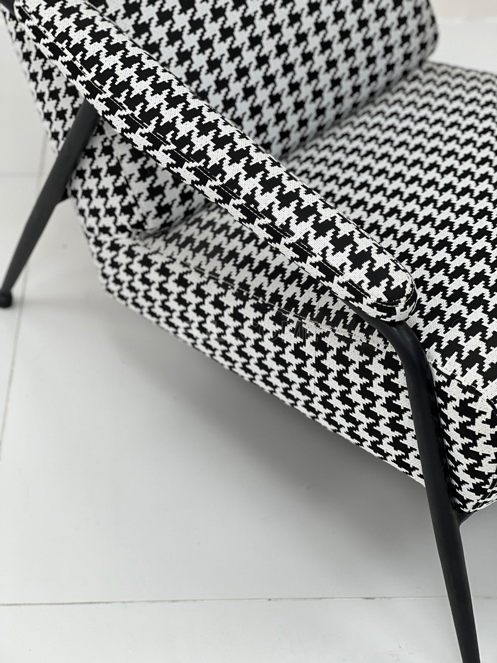 The Houndstooth Armchair