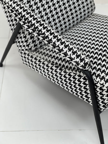 The Houndstooth Armchair
