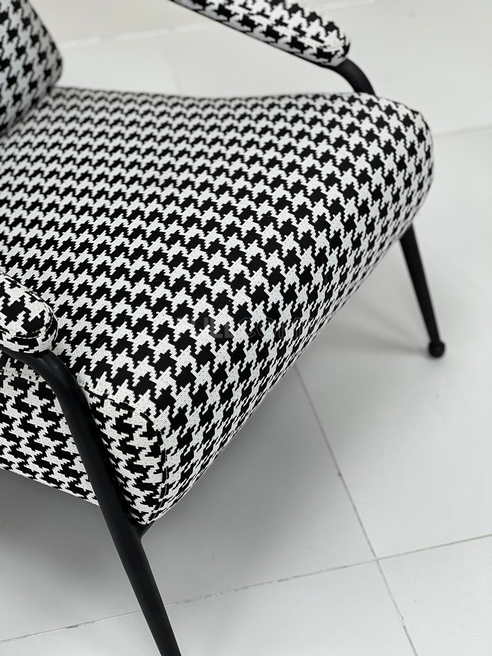 The Houndstooth Armchair