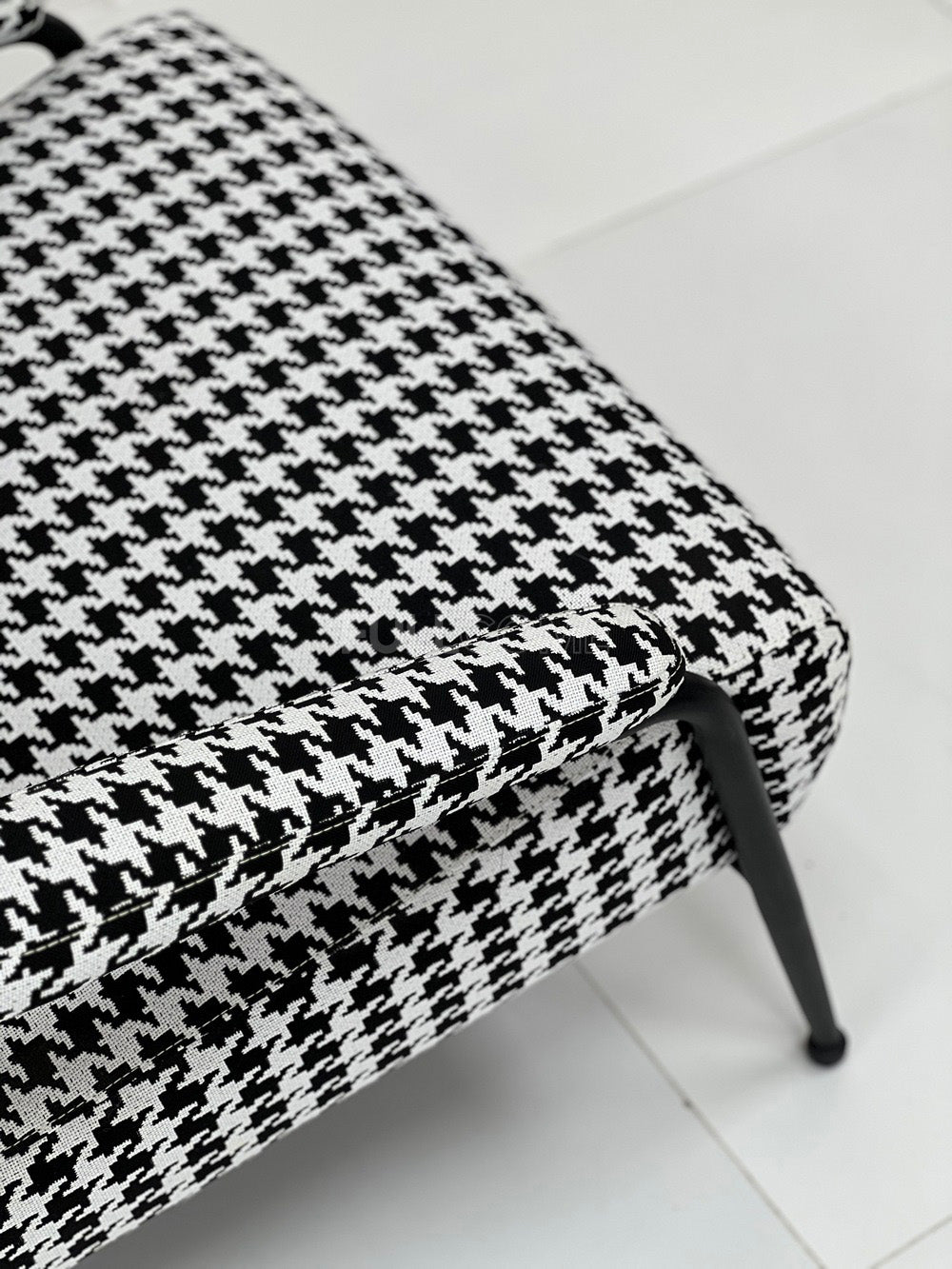 The Houndstooth Armchair