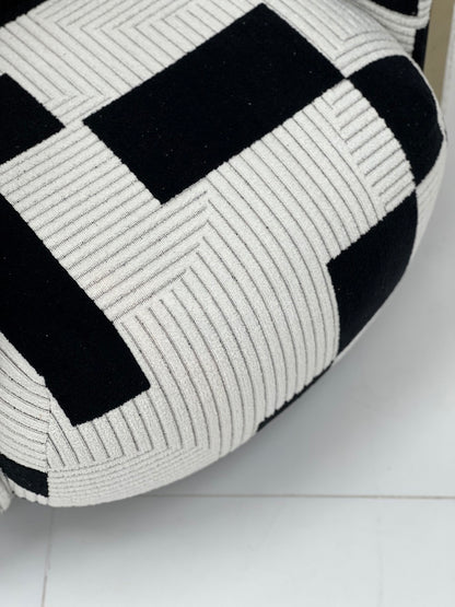The Graphic Block Barrel Chair