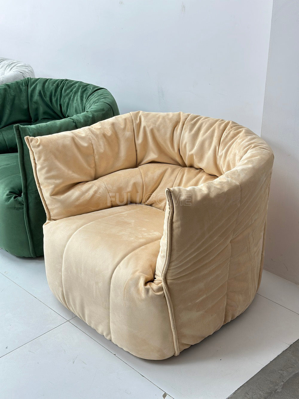 The Channel Barrel Armchair