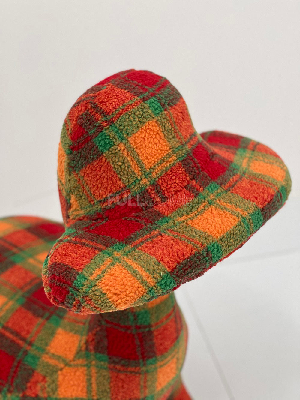 The Brim Hat Lamb Stool