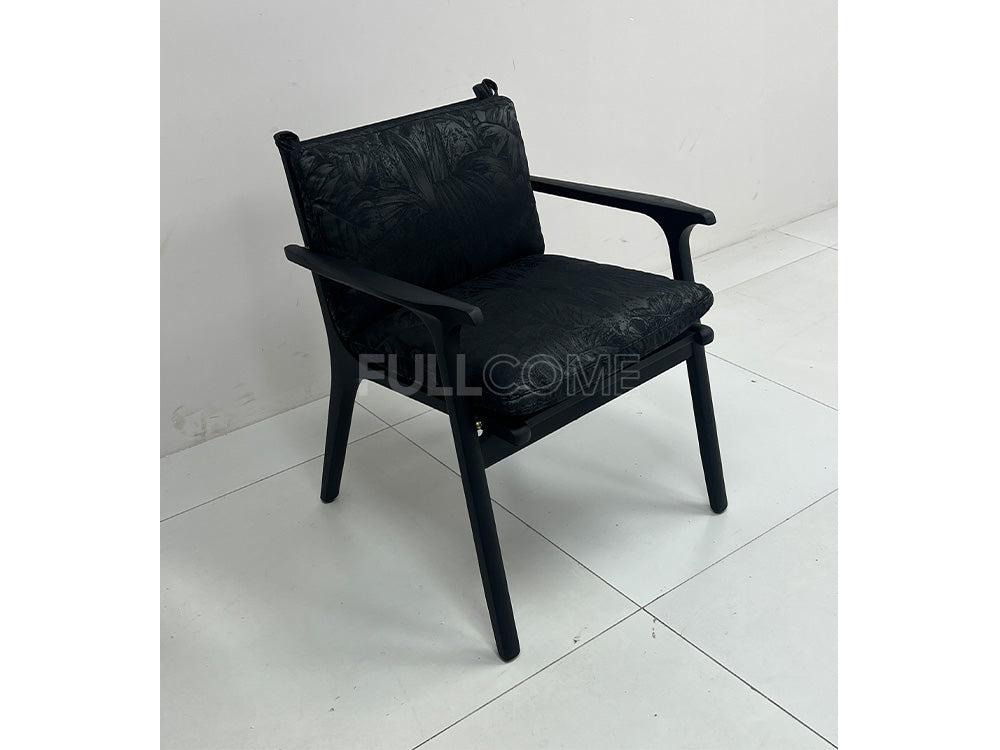 The Leaf Jacquard Dining Chair