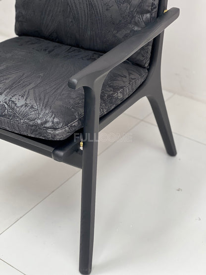 The Leaf Jacquard Dining Chair