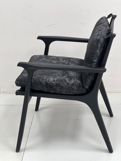 The Leaf Jacquard Dining Chair