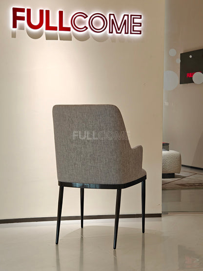 The Taupe Sweep Dining Chair