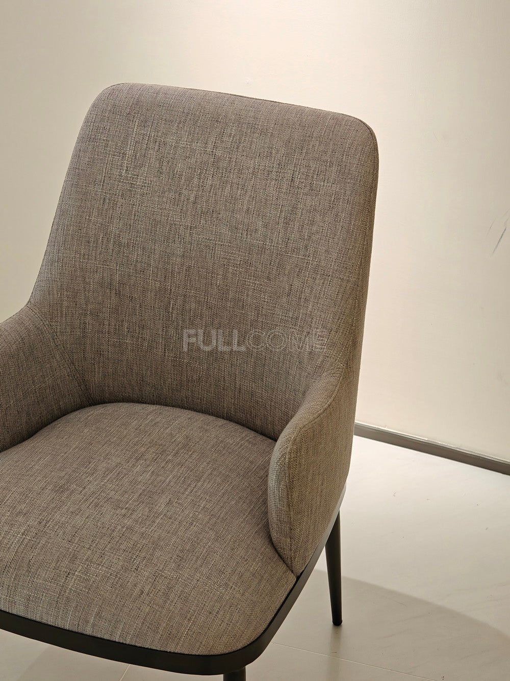 The Taupe Sweep Dining Chair