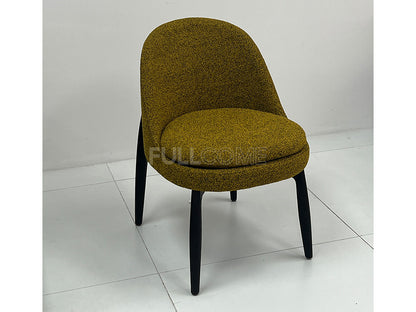 The Mustard Shield Dining Chair