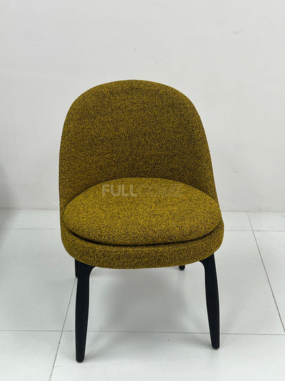 The Mustard Shield Dining Chair