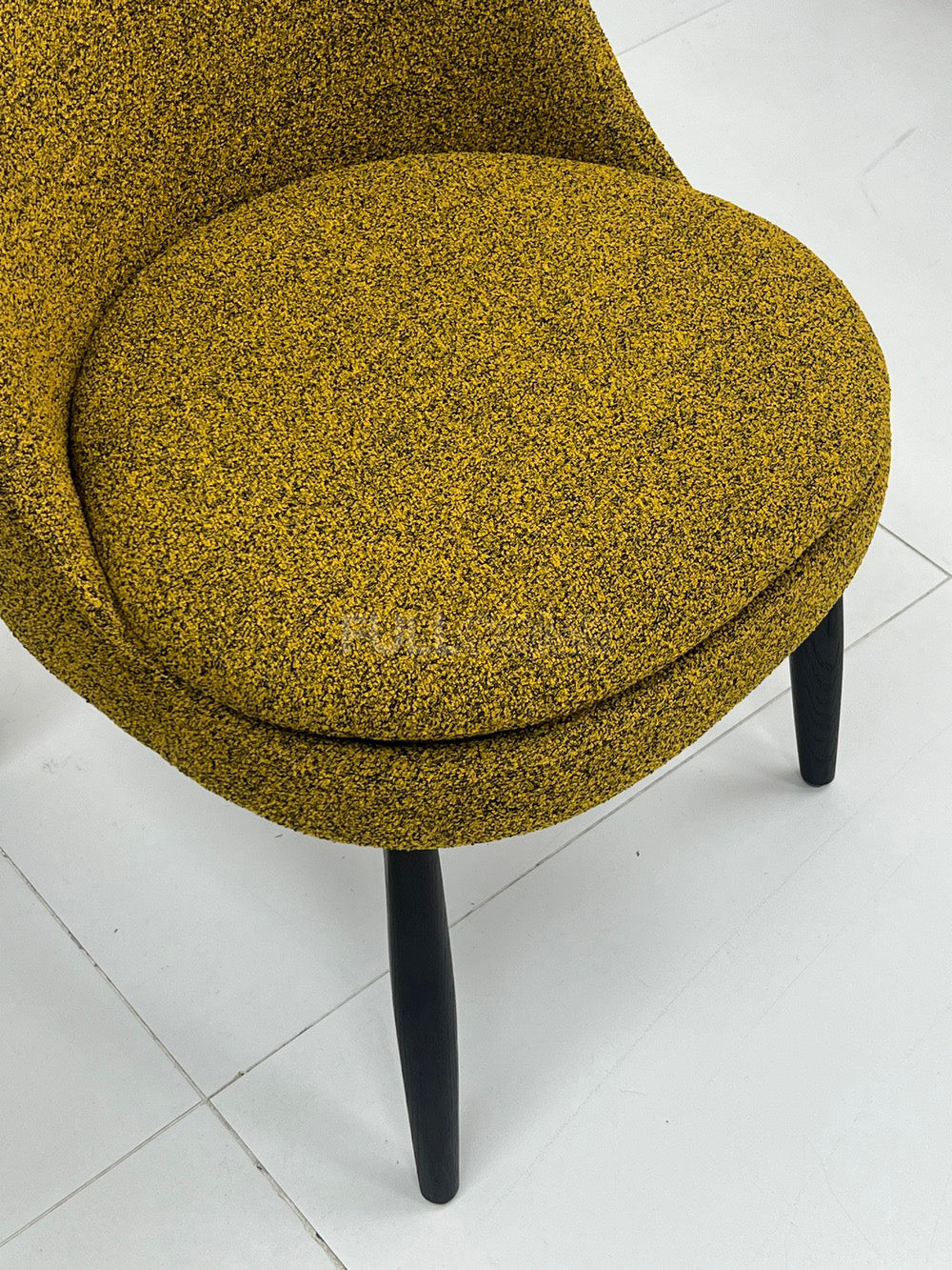 The Mustard Shield Dining Chair