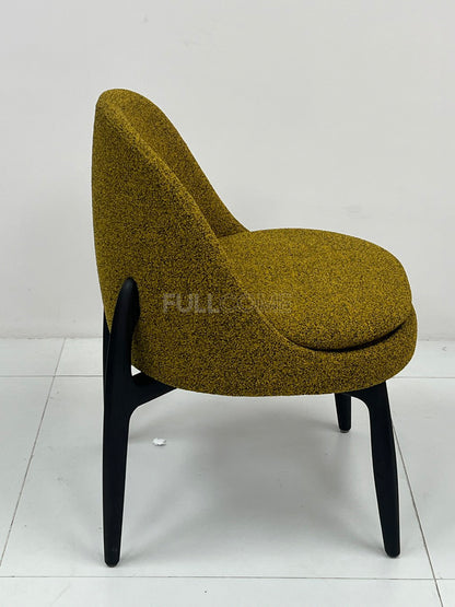 The Mustard Shield Dining Chair