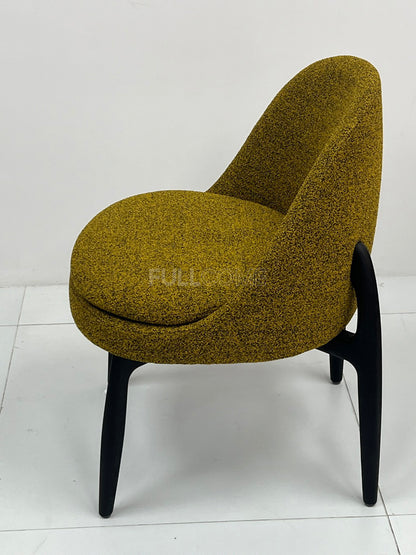 The Mustard Shield Dining Chair