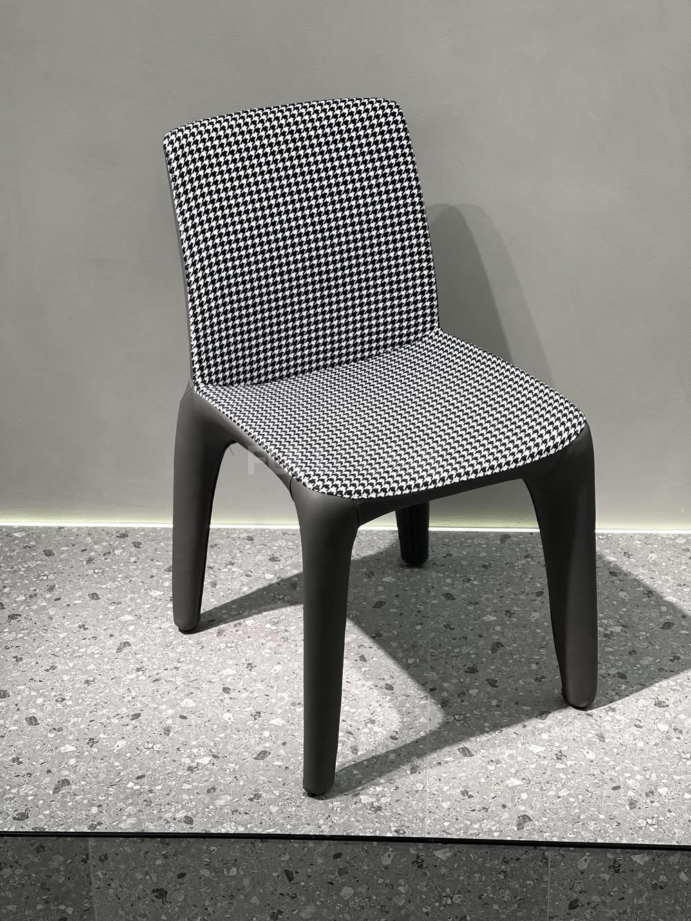 The Houndstooth Shell Dining Chair