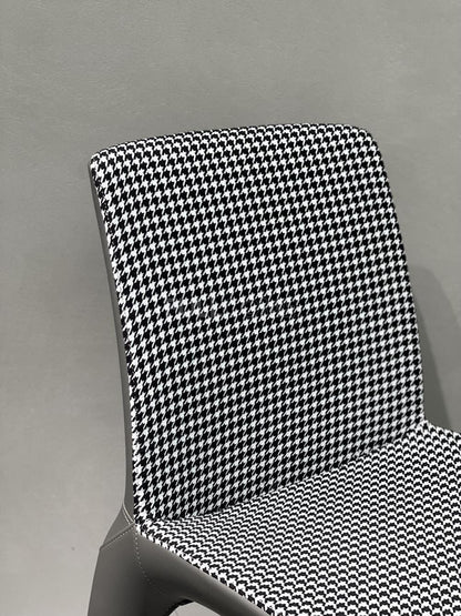 The Houndstooth Shell Dining Chair