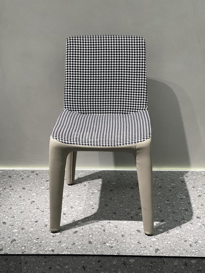 The Houndstooth Shell Dining Chair