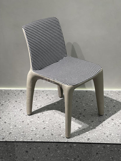 The Houndstooth Shell Dining Chair
