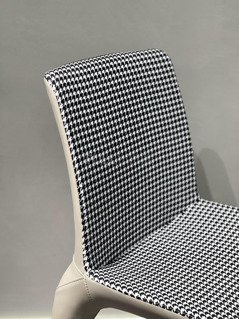 The Houndstooth Shell Dining Chair