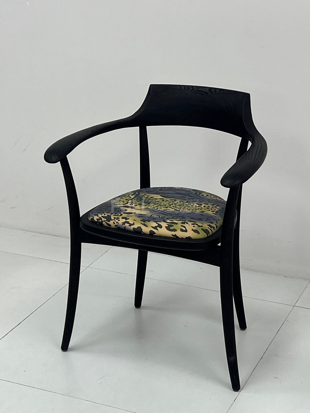 The Hoop-Arm Print Dining Chair